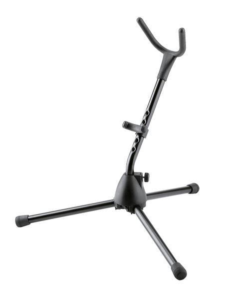 Soporte K&M 14300 para saxofón alto/tenor