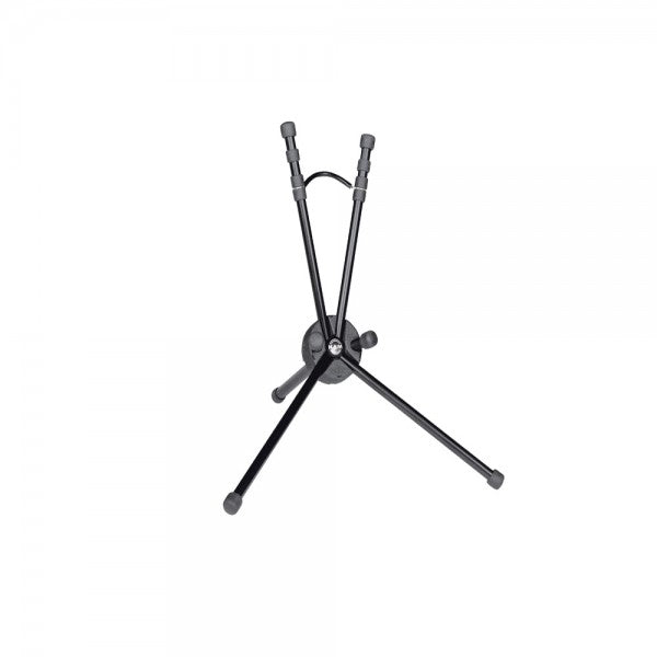 Soporte K&M 14355 saxxy para saxofón soprano curvo