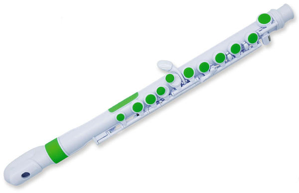 Flauta NUVO JFlute 2.0 blanca-verde