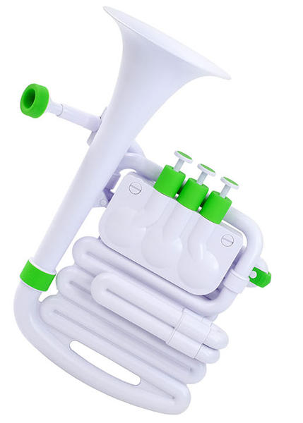 NUVO jHORN blanco-verde