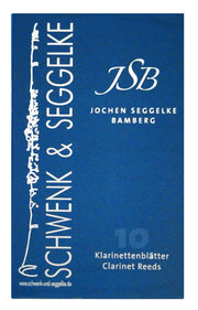 Caja de 10 cañas SCHWENK & SEGGELKE F para clarinete