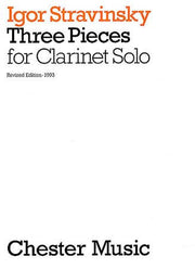 Three Pieces for Clarinet Solo Igor Stravinsky