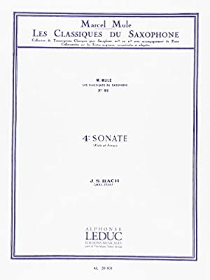 Sonate 4  J. S. Bach