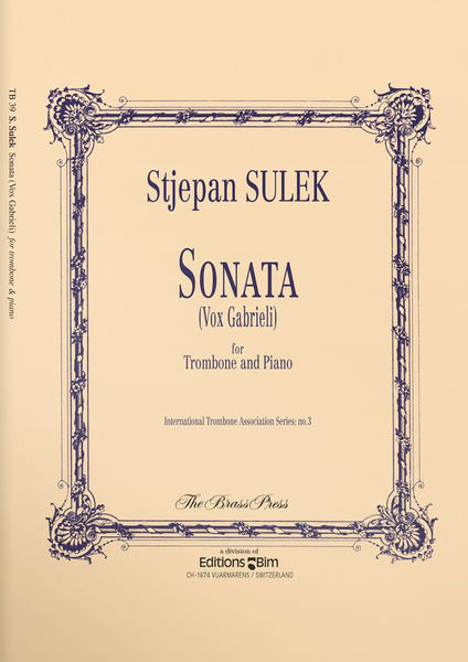 SONATA Vox Gabrieli Stjepan SULEK