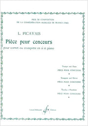 Piece pour Concours para Trompeta y Piano PICAVAIS