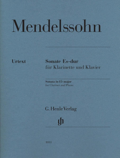 Sonata para clarinete en Mib Mayor MENDELSSOHN