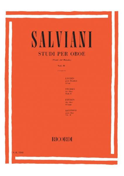Estudios para Oboe Vol. 2  C. SALVIANI