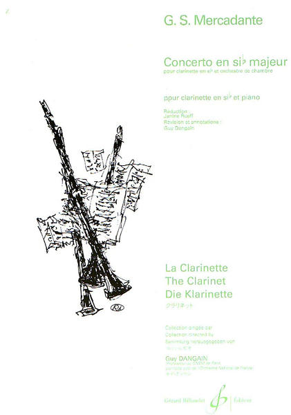Concierto en Sib Mayor para Clarinete MERCADANTE