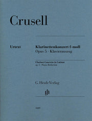 Concierto en Fa menor Op. 5 para Clarinete CRUSELL