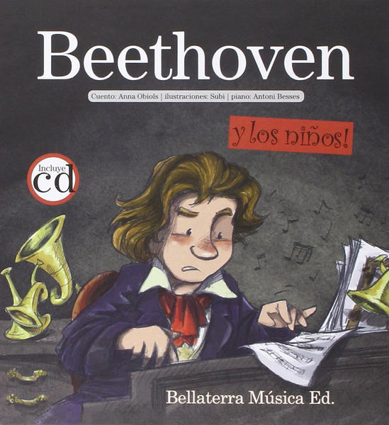 Beethoven y los niños A. Obiols Libro + CD 