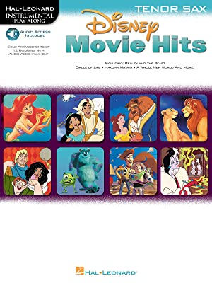 Disney Movie Hits para Saxo Tenor Libro + audio