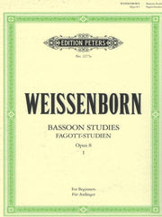 Estudios para Fagot opus 8 vol. I J. WEISSENBORN
