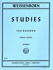 Estudios para Fagot vol II J. WEISSENBORN