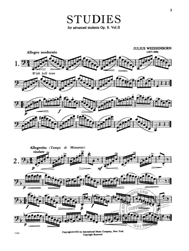 Estudios para Fagot vol II J. WEISSENBORN-0