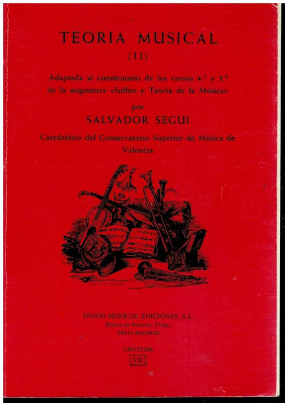 Teoría musical 2 S. SEGUI