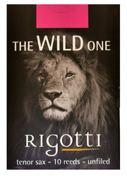 Caja de 10 cañas RIGOTTI Wild para Saxofón tenor