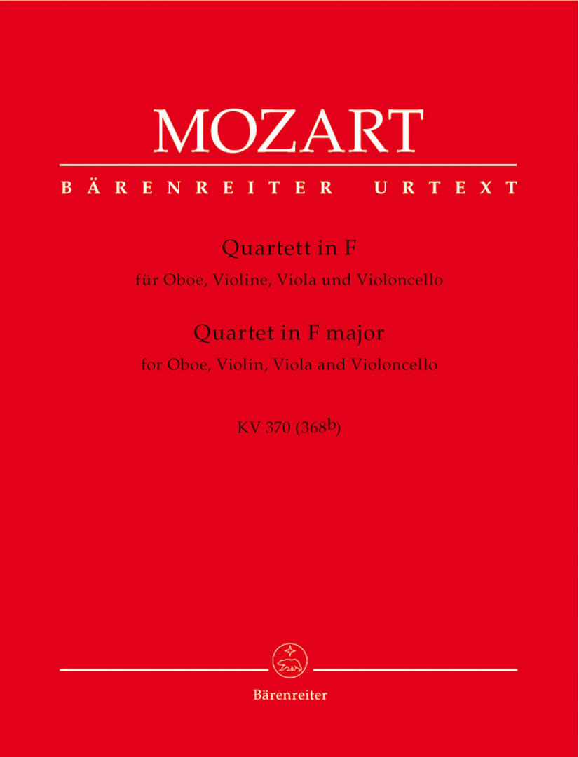 Cuarteto para Oboe, Violín, Viola y Violonchelo en Fa mayor W. A. MOZART