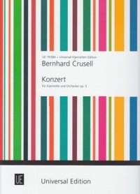Concierto para clarinete y piano en Fa menor op. 5, B. CRUSELL