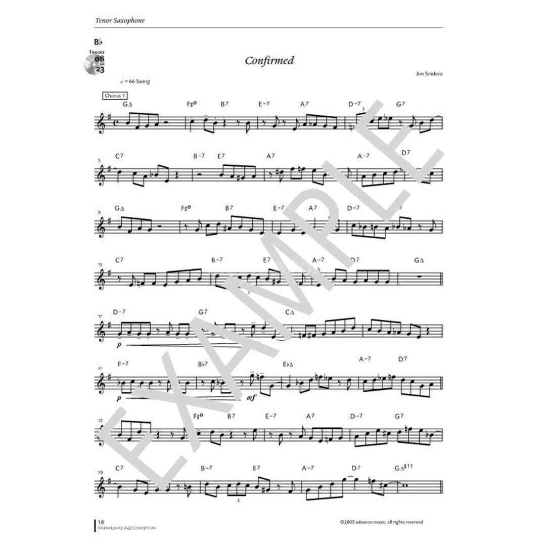 Intermediate Jazz Conception JIM SNIDERO-0