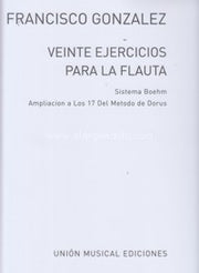 Veinte Ejercicios para la Flauta FRANCISCO GONZALEZ