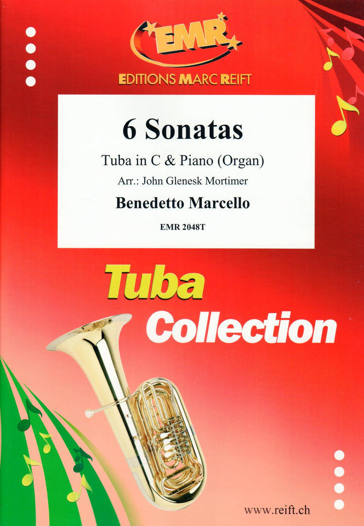 6 Sonatas para Tuba en Do y Piano B. MARCELLO