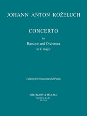 Concierto en Do Mayor para Fagot y Orquesta J. A. KOZELUCH