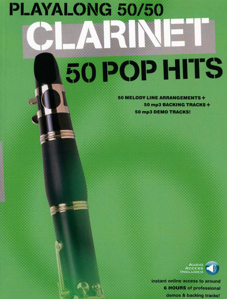 50 Pop Hits para Clarinete