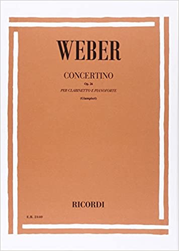 Concertino Op. 26 CARL MARIA von WEBER
