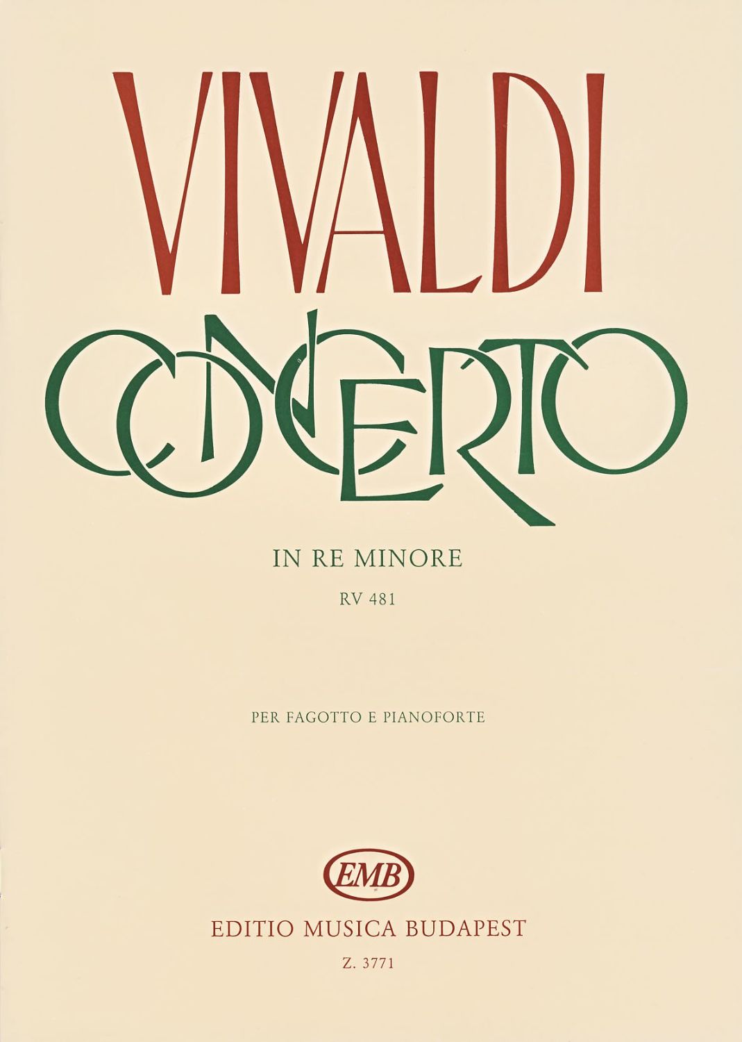 Concierto en Re Menor VIVALDI