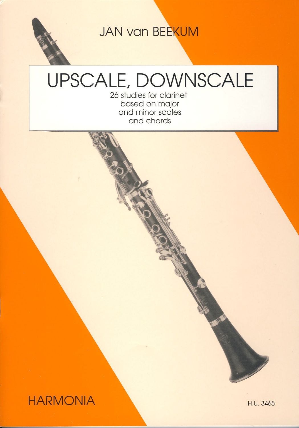 Upscale, Downscale para Clarinete JAM Von BEEKUM