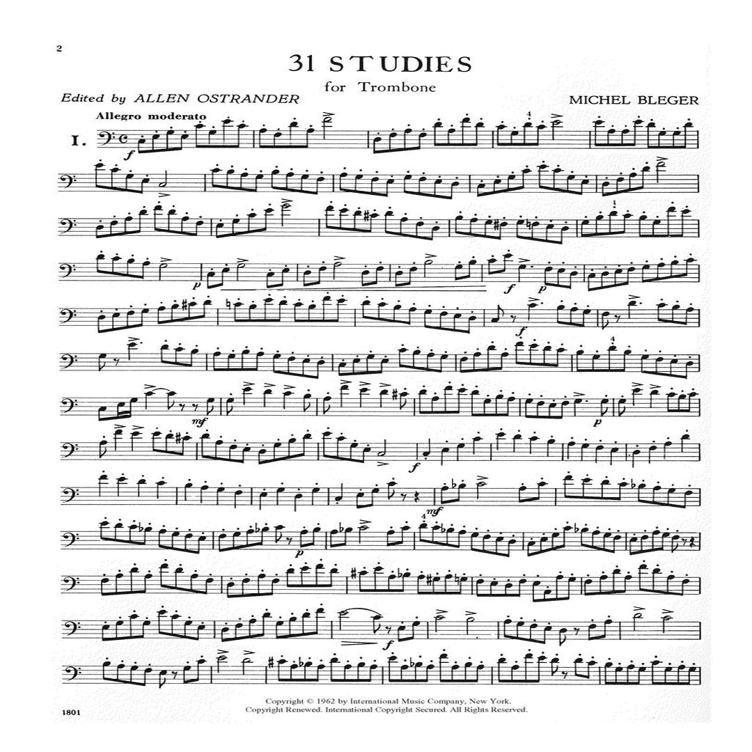 31 Estudios para Trombón M. BLEGER-0