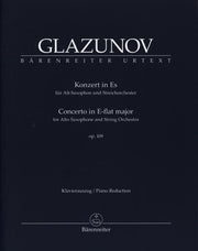 Concierto para Saxofón Alto y orquesta en Mib Mayor op. 109 A. Glazunov