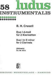 Duo I en Re menor para 2 Clarinetes B. H. CRUSELL