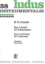Duo I en Re menor para 2 Clarinetes B. H. CRUSELL