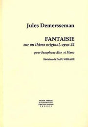 Fantasía Sobre un Tema Original opus 32 J. DEMERSSEMAN