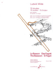 75 Estudios para Fagot Op. 24 Libro 1  L. MILDE