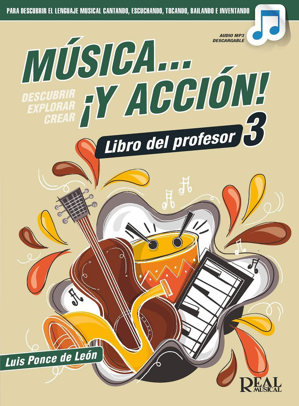 Música y Acción 3 Libro del Profesor LUIS PONCE DE LEÓN