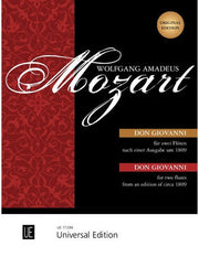 Don Giovanni para 2 flautas W. A. MOZART