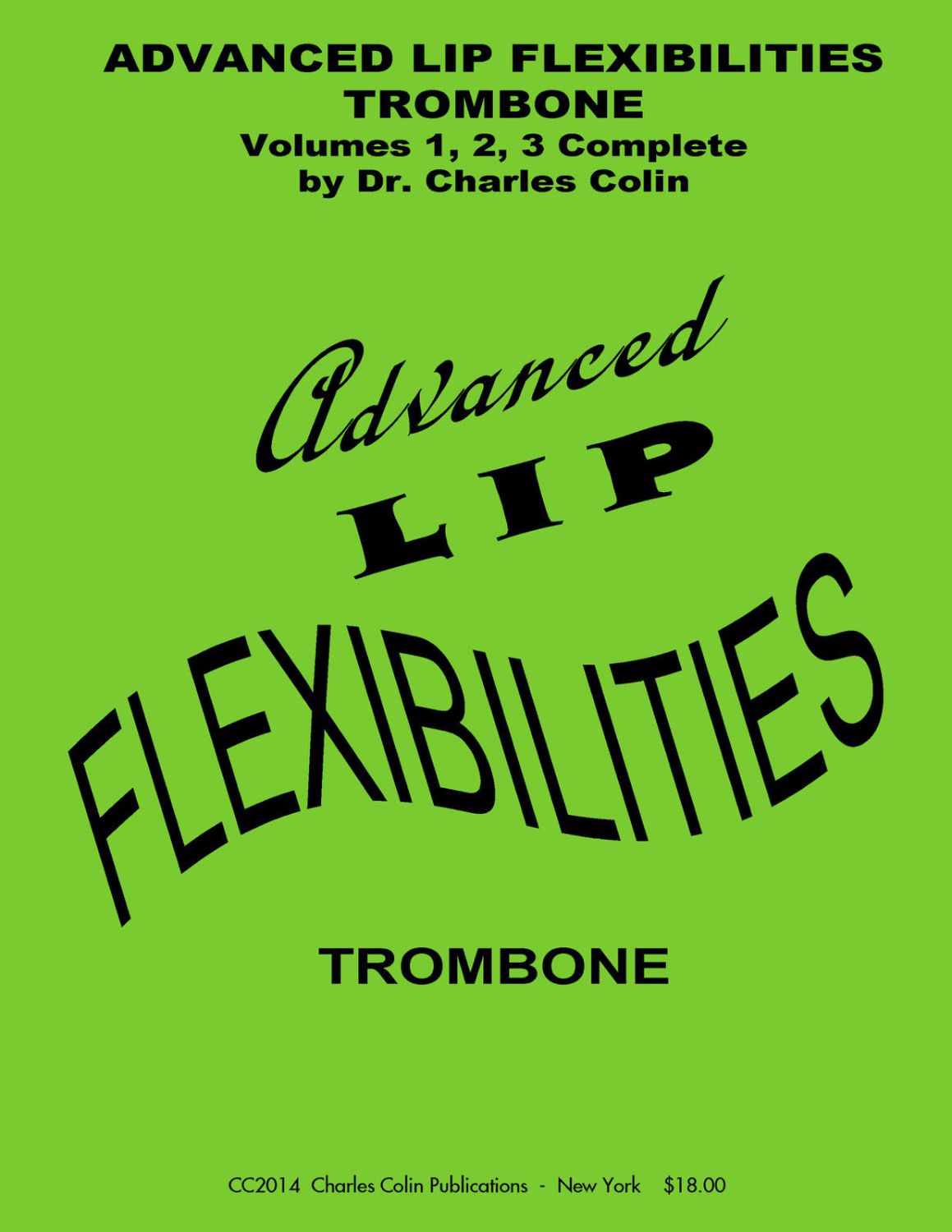 Advanced Lip Flexibilities para Trombón CHARLES COLIN
