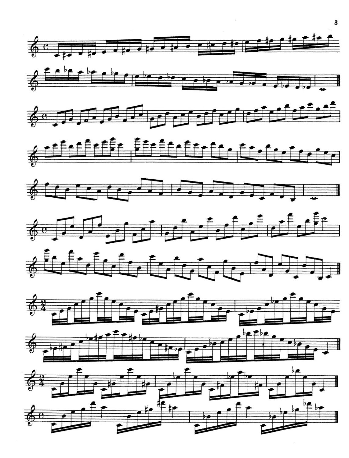 Three Octave Scales and Chords para Saxofón JOE ALLARD-2