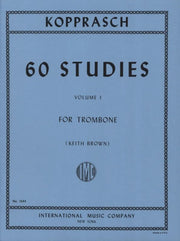 60 Estudios para Trombón Volúmen 1 G. KOPPRASCH