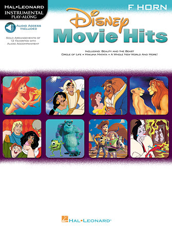 Disney Movie Hits para Trompa Fa (Libro/Audio)
