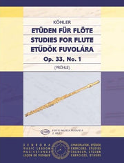 Estudios para Flauta Vol. 1 Op. 33 E. KOHLER