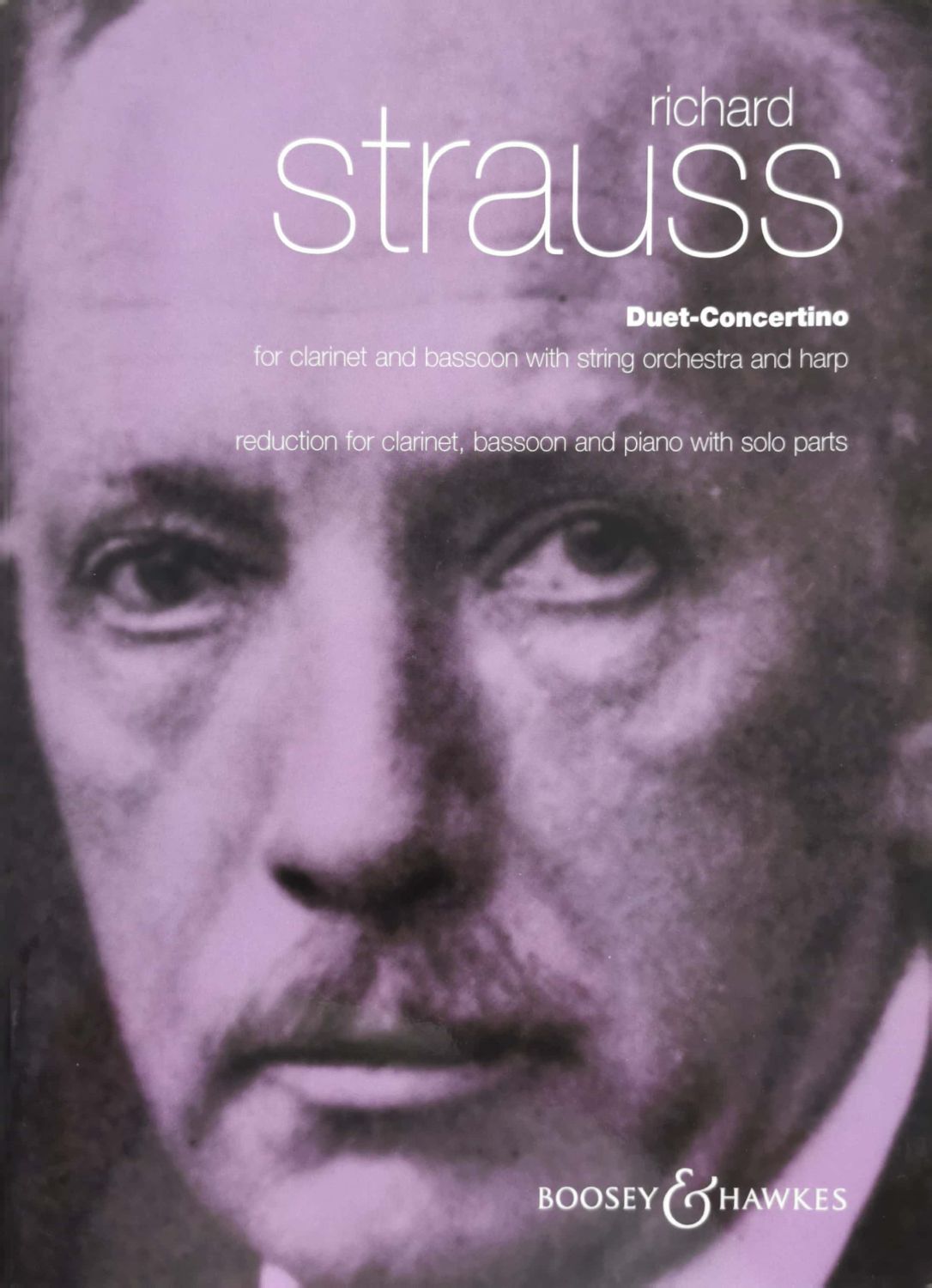 Duet Concertino para Clarinete, Fagot y Orquesta RICHARD STRAUSS