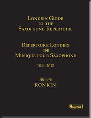 Guía Londeix del Repertorio para Saxofón B. RONKIN