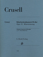 Concierto en Sib Mayor op. 11 para Clarinete CRUSELL