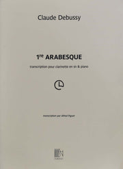 Arabesque Nº 1 Transcripción para Clarinete y Piano C. DEBUSSY