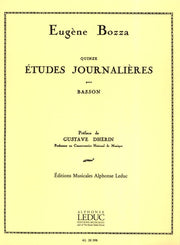 Quinze Etudes Journalières pour Basson E. BOZZA