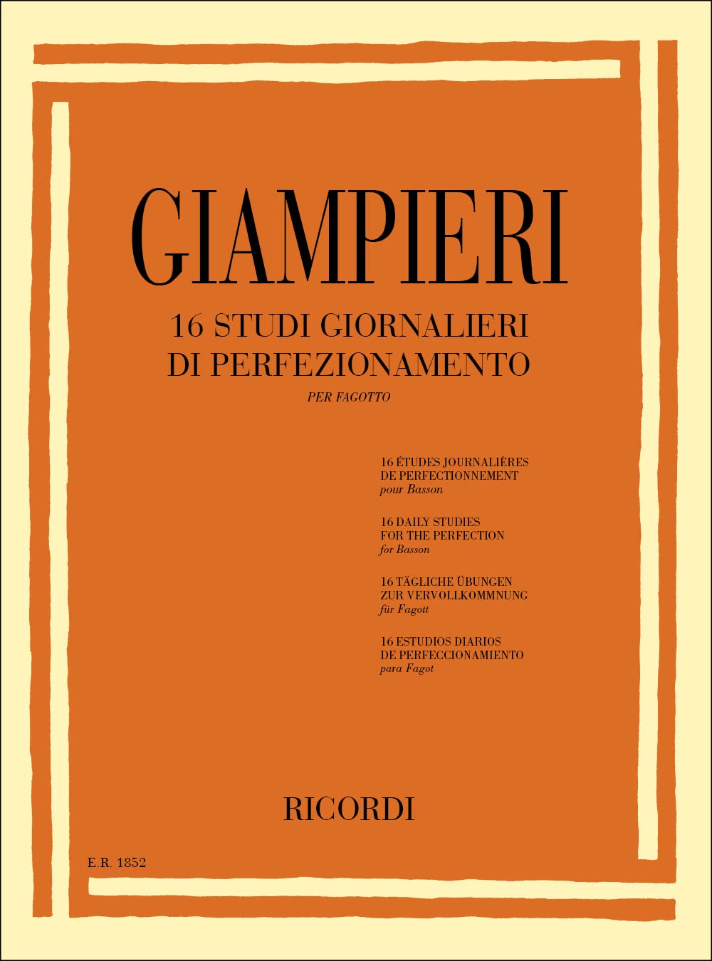 16 Estudios Diarios de Perfeccionamiento GIAMPIERI