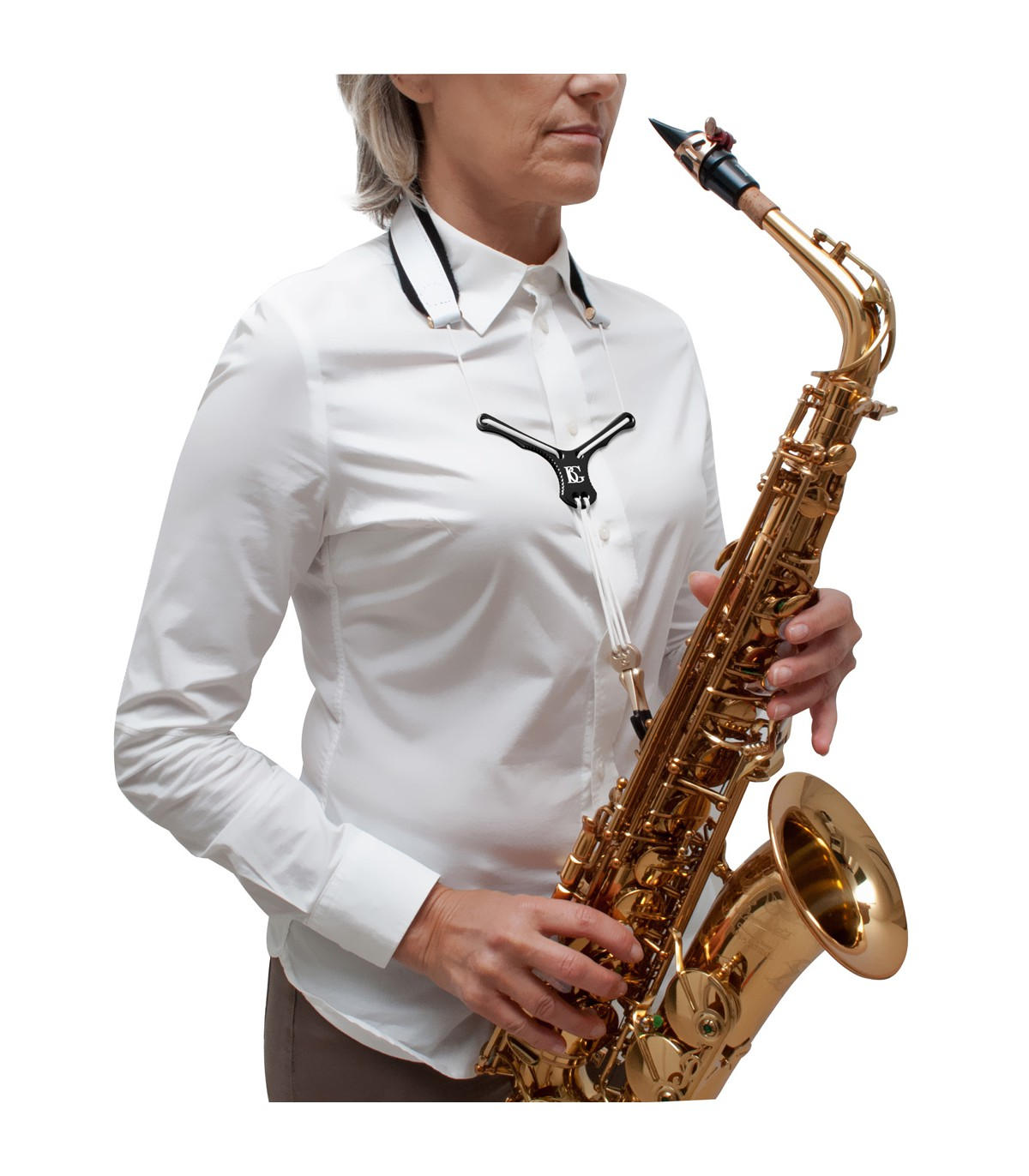 Colgante BG S28YBMSH Zen para Saxofón Alto/Tenor/Soprano-0